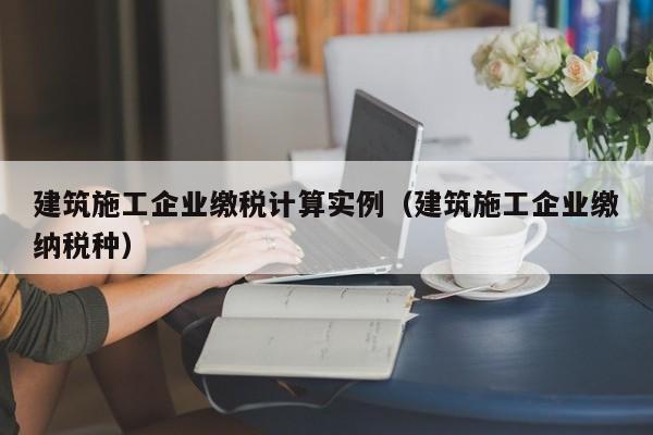 KAIYUN体育官方网站全站入口-建筑施工企业缴税计算实例（建筑施工企业缴纳税种）